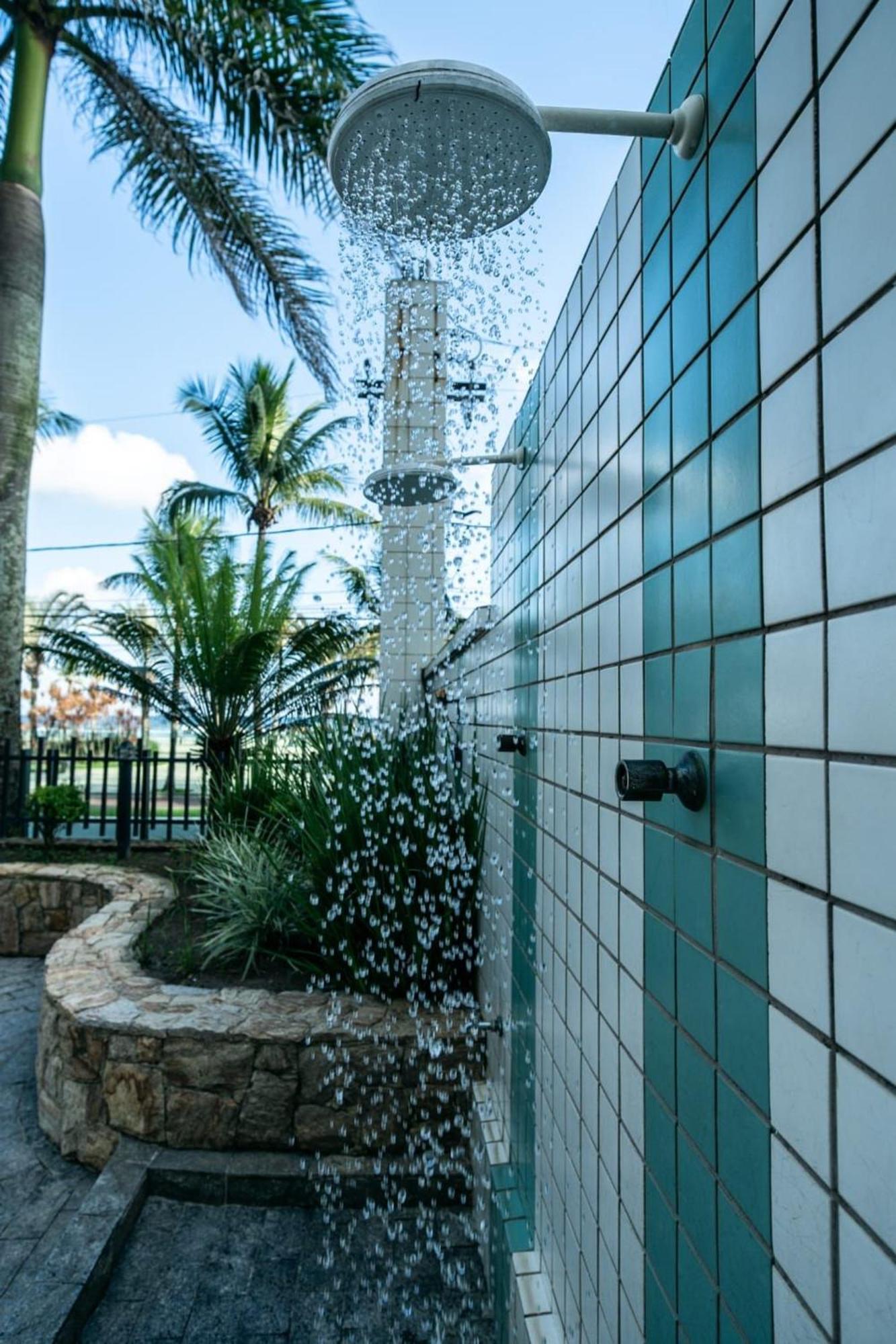 Frente Vista Mar Com Varanda Wi Fi 300Mbps E 10M Da Praia Da Tupi - Estacionamento Gratuito Praia Grande  Exterior foto